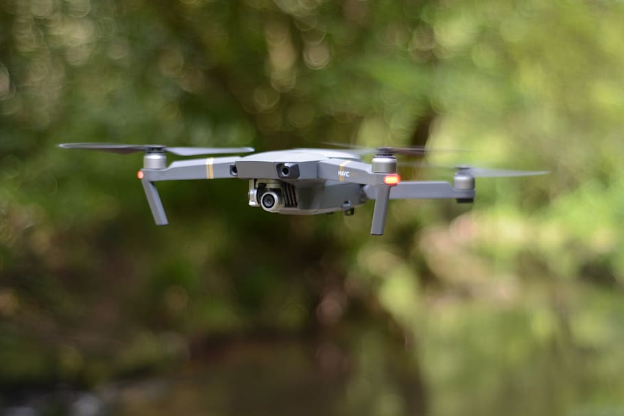 drone, camera, flying, motion, mid-air, mode of transportation HD wallpaper