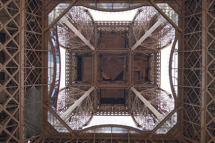 Eiffel Tower, Paris, Symbol, the capital of france, steel construction HD wallpaper