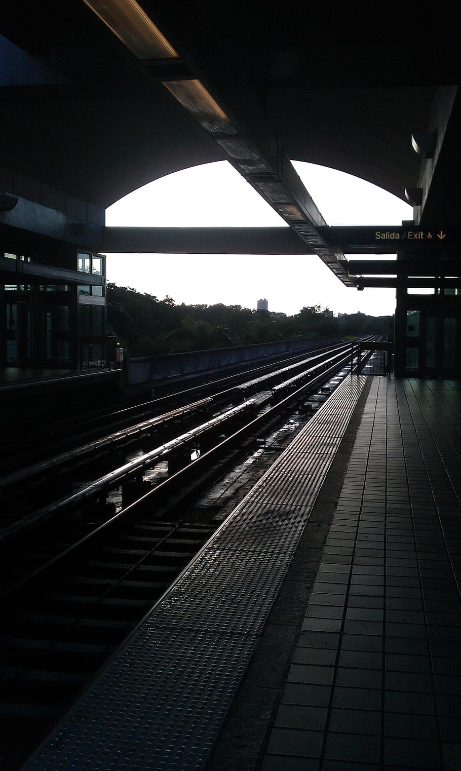 railway, station, platform, train, metro, transit, track, transportation HD wallpaper