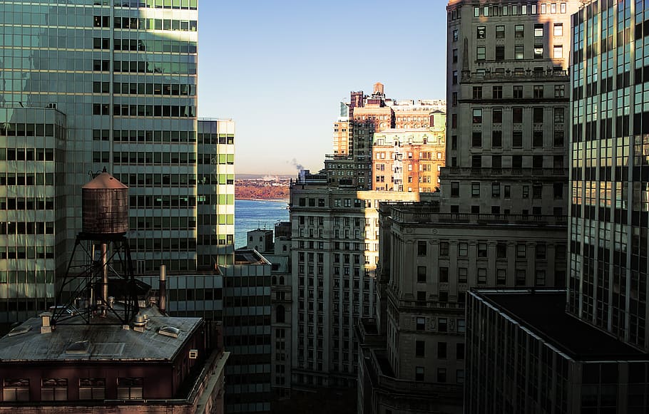 architecture, building, infrastructure, sky, rooftop, tower HD wallpaper
