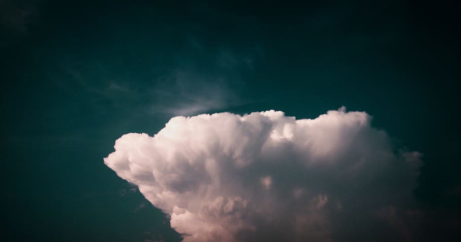 white cloud, smoke, fog, sky, cloudy, dawn, cloud - sky, cloudscape HD wallpaper