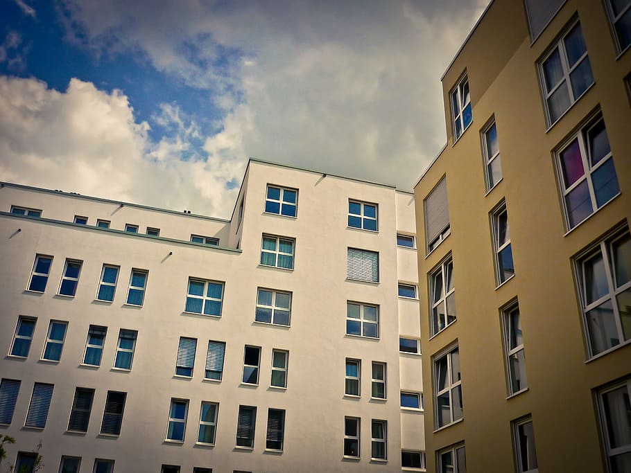 architecture, homes, building, facade, modern architecture HD wallpaper
