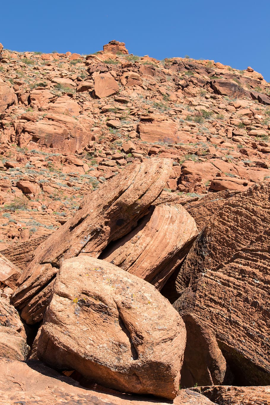 Boulder, Rock, Stone, Domino, Sandstone, limestone, mountain HD wallpaper
