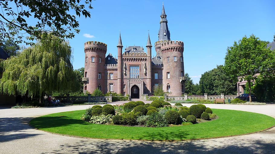 castle, nature, architecture, built structure, plant, building exterior HD wallpaper