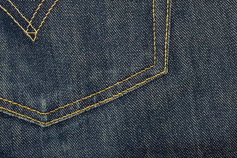 blue denim textile, Fabric, Texture, Trouser, trouser pocket HD wallpaper