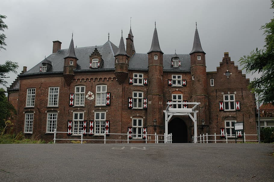 castle, maurick, old, building, fortress, knight castle, middle ages HD wallpaper