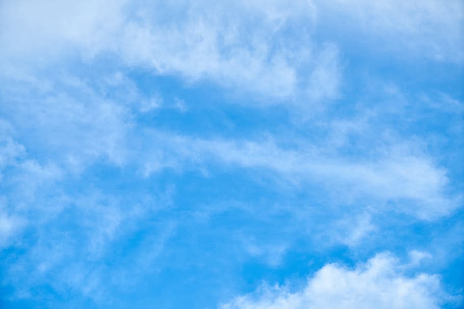 white clouds and blue sky, composition, unbelievable, nature HD wallpaper