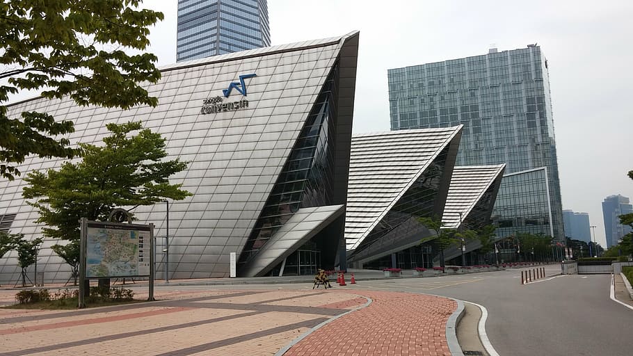 songdo, incheon, kern ben malaysia, architecture, city, built structure, HD wallpaper