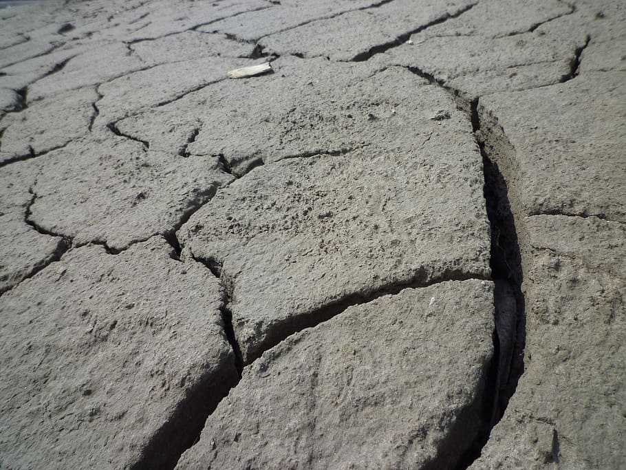 Drought, Dehydrated, Cracks, Dry, clay soil, cracked, land HD wallpaper