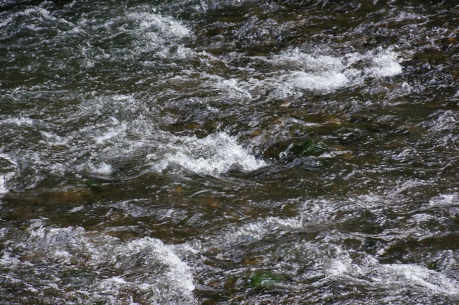 river, current, water, motion, no people, day, beauty in nature HD wallpaper