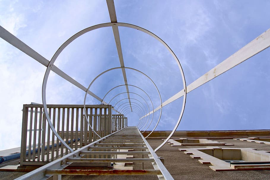 staircase, invitation, sky, reserve, emergency, output, architecture HD wallpaper