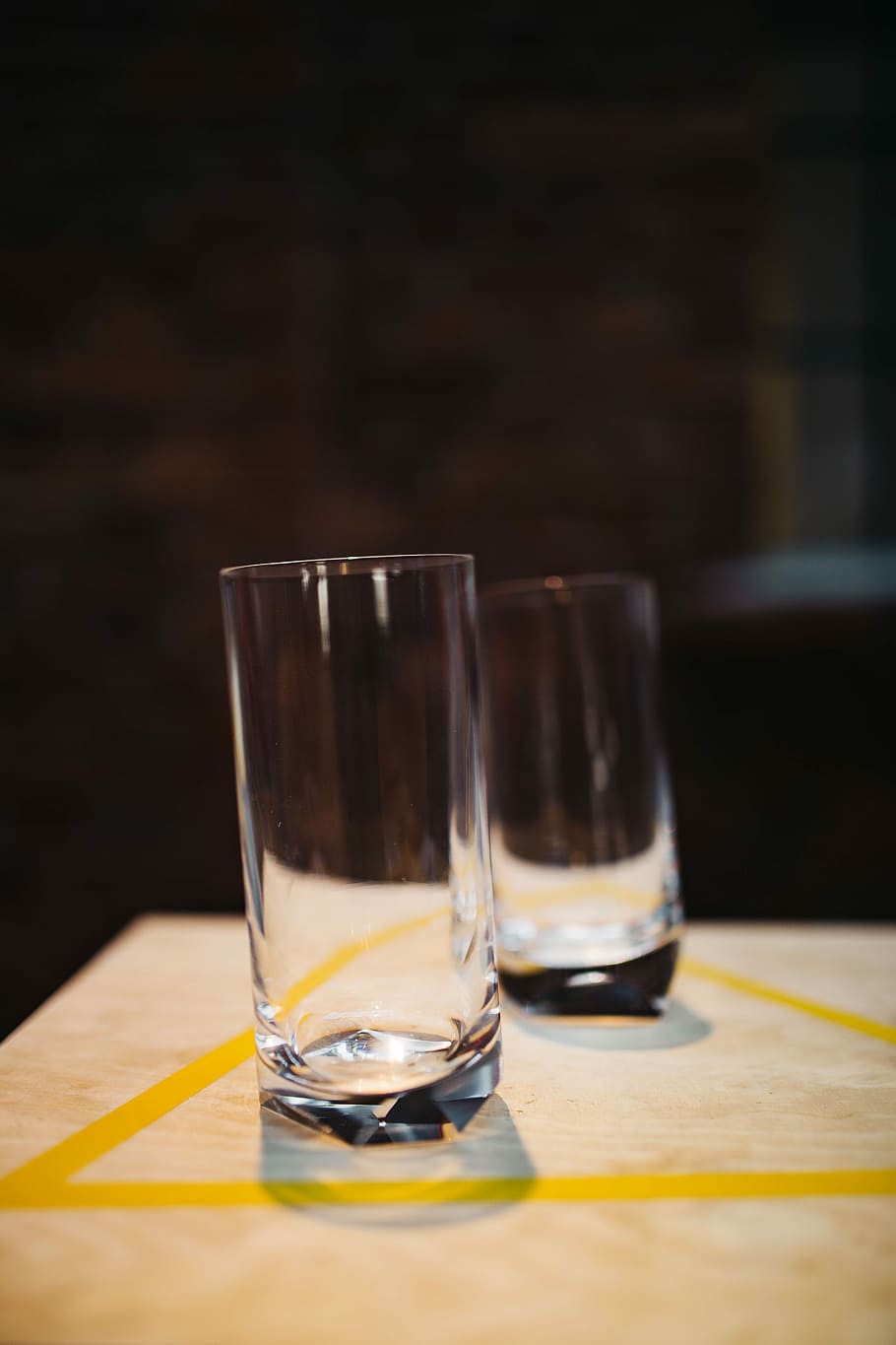 Collection of glasses, cup, glassware, drinking, table, drinking Glass HD wallpaper