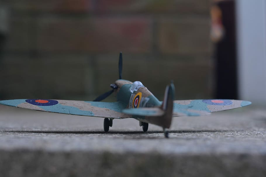 Vintage, Spitfire, Ww2, Old, War, royal, air, force, model HD wallpaper