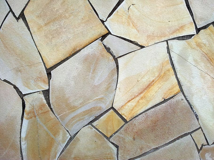 broken brown concrete wall, lime stone surface, background, marble stone texture