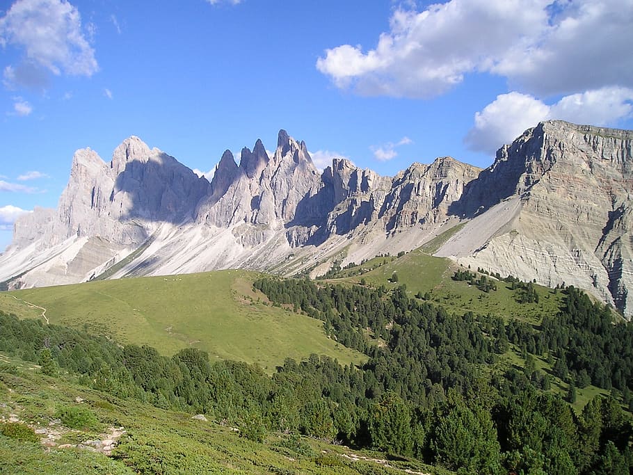 Geisler, Range, Mountains, Dolomites, geisler range, south tyrol, HD wallpaper
