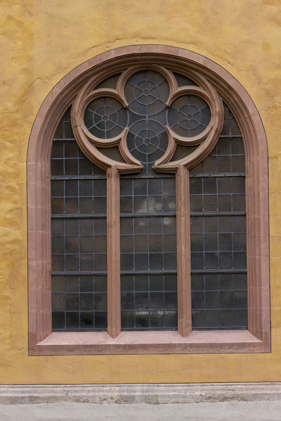window, old window, middle ages, wall, glass, architecture HD wallpaper