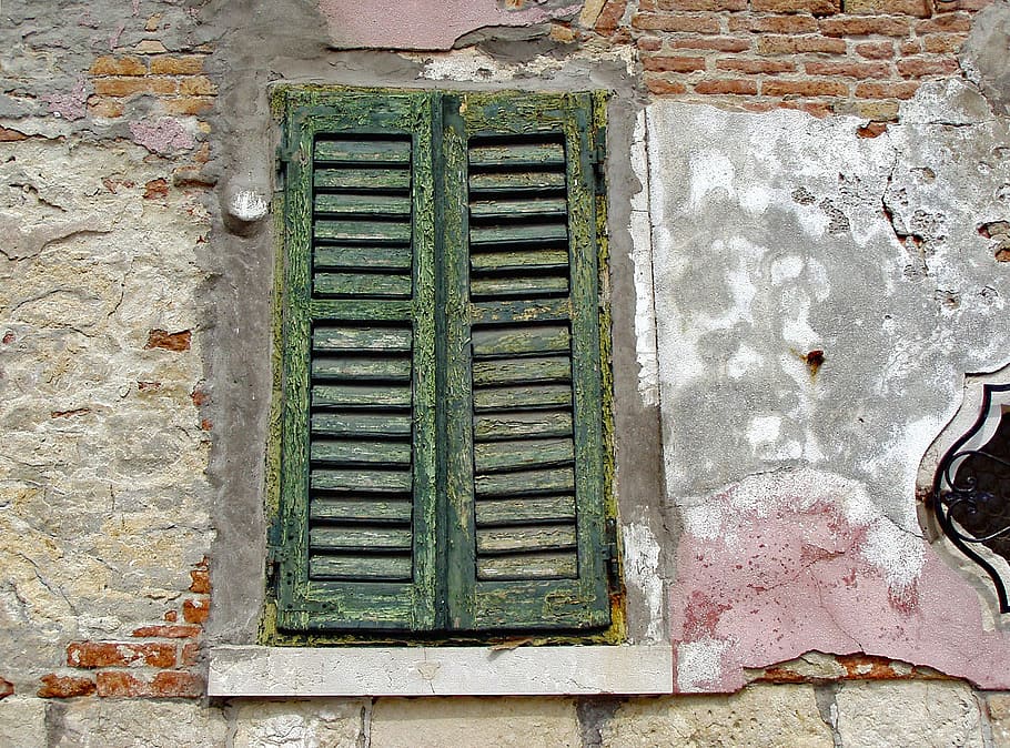 Venice, Window, Blind, End, Time, Closed, hopeless, spend some time HD wallpaper
