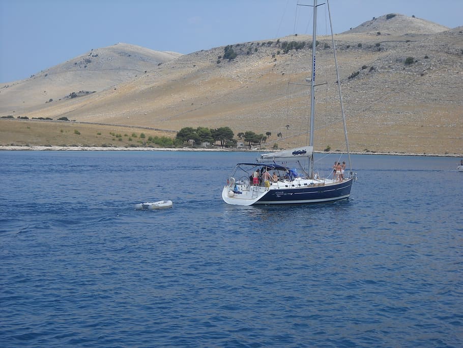 croatia, kornati, vela, nautical vessel, mode of transportation, HD wallpaper