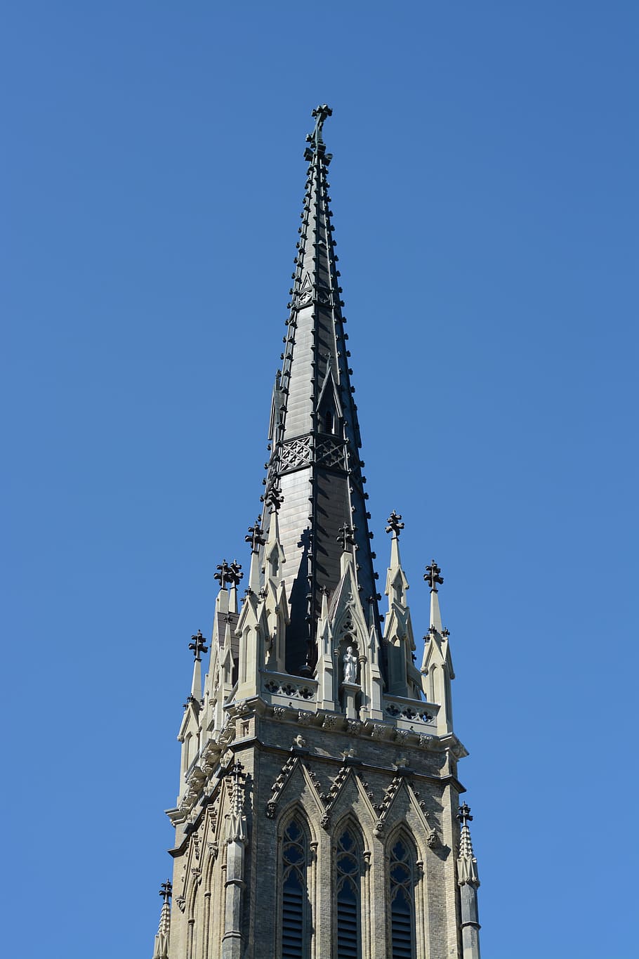 church, tower, building, old, historic, monument, landscape HD wallpaper