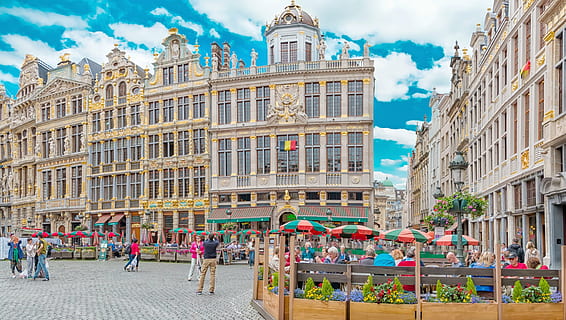 Brussels Old Town - Belgium - People Walking Along the Mediamarkt  Electronics Concern in the Rue Neuve, the Main Shopping Street Editorial  Stock Photo - Image of logo, area: 243000343