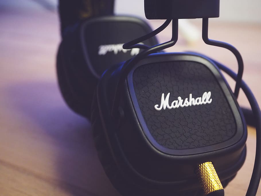 marshall, audio, speaker, equipment, music, headphone, communication HD wallpaper