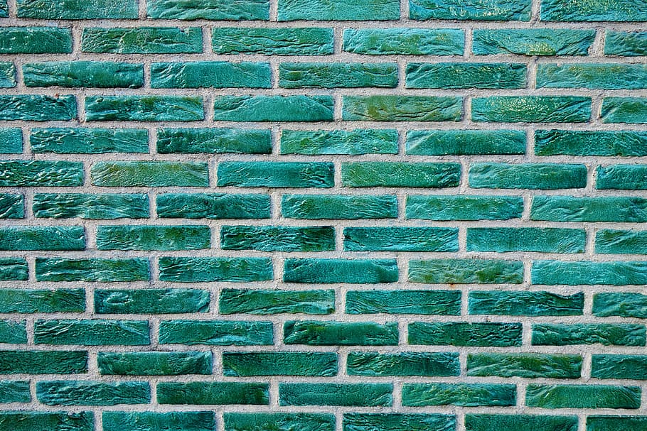 Green Brick Wall Background RoyaltyFree Stock Image  Storyblocks