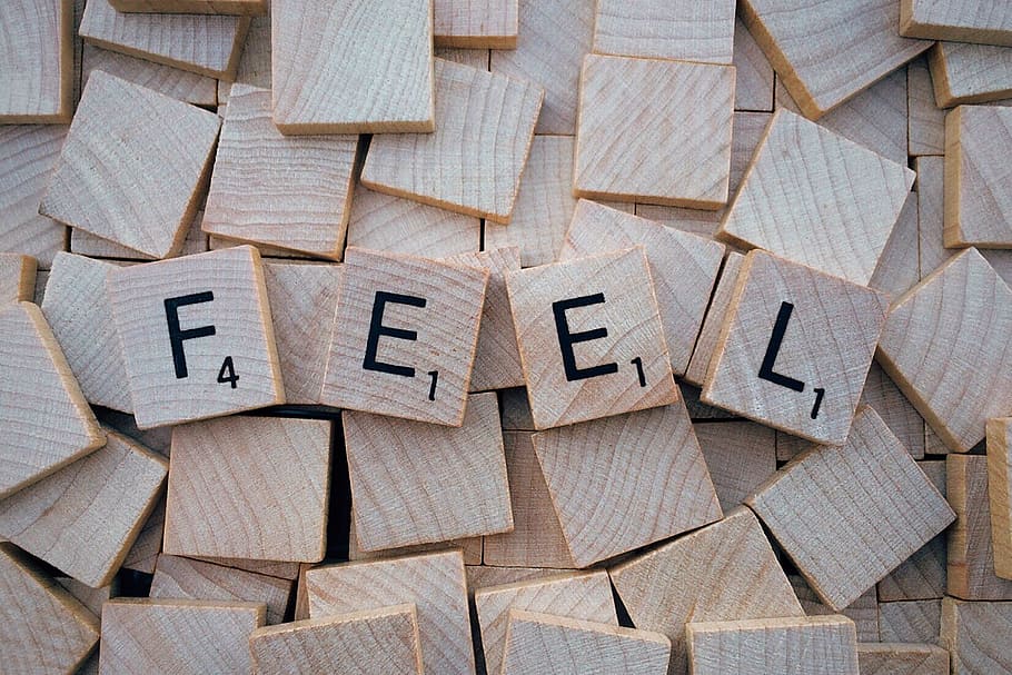 scrabble bits, feel, word, letters, large group of objects HD wallpaper