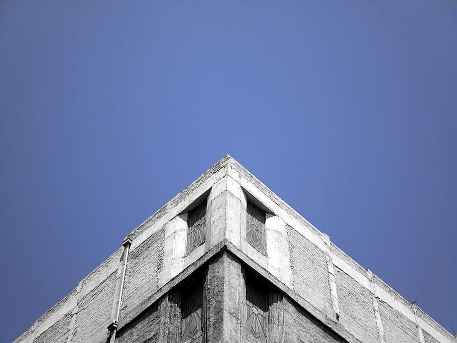 Building, Pyramid, Construction, triangle, background, building exterior HD wallpaper