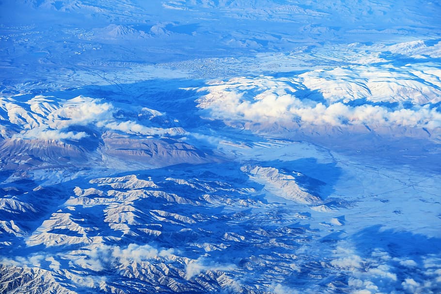 nature, earth, sky, high, it's in the air, winter, beauty in nature HD wallpaper