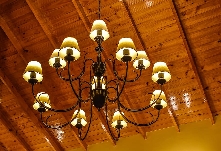 lighting, lights, decoration, hanging, lighting equipment, illuminated HD wallpaper