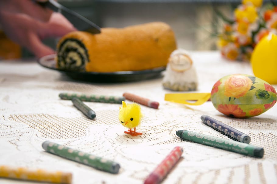decoration, easter, craft, art and craft, close-up, brush, creativity HD wallpaper