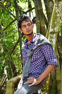 Boy, Youth, Young, Man, Pose, Fashion, model, garden, sri lanka HD wallpaper