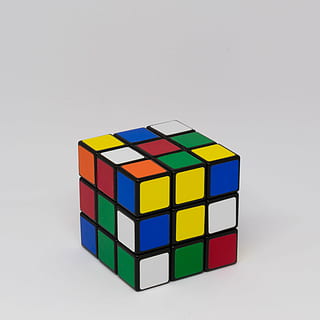 3 by 3 Rubik's cube, rubiks, puzzle, toy, game, intelligence HD wallpaper