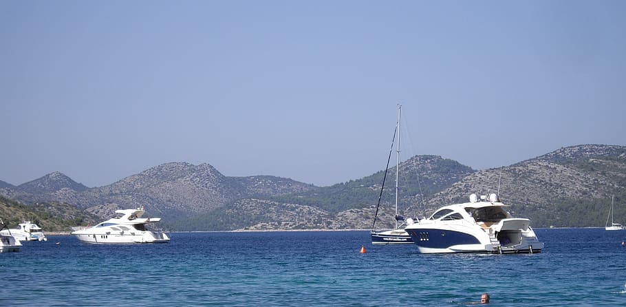 croatia, nin, boot, coast, holiday, mediterranean, sea, summer HD wallpaper