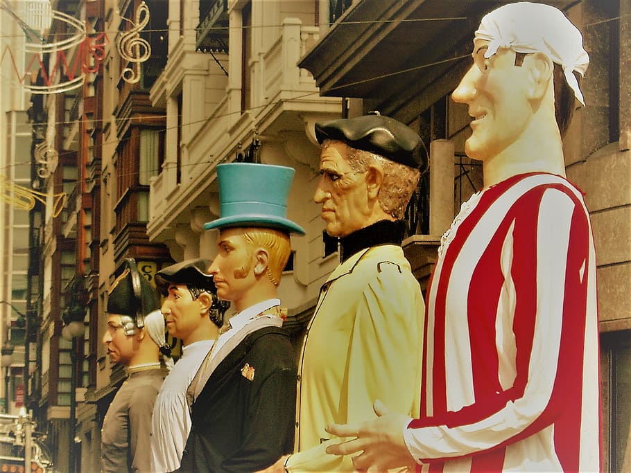 Bilbao, Week, Parties, Giants, week-large, parade, tradition HD wallpaper