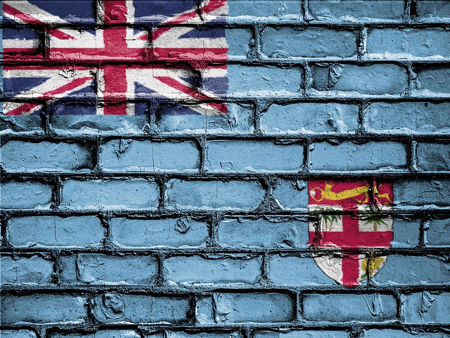 two assorted frags graffiti, flag, banner, nation, emblem, country HD wallpaper