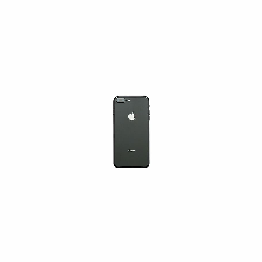 Hd Wallpaper Black Iphone 7 Plus On White Surface Space Gray Iphone 7 Plus Wallpaper Flare