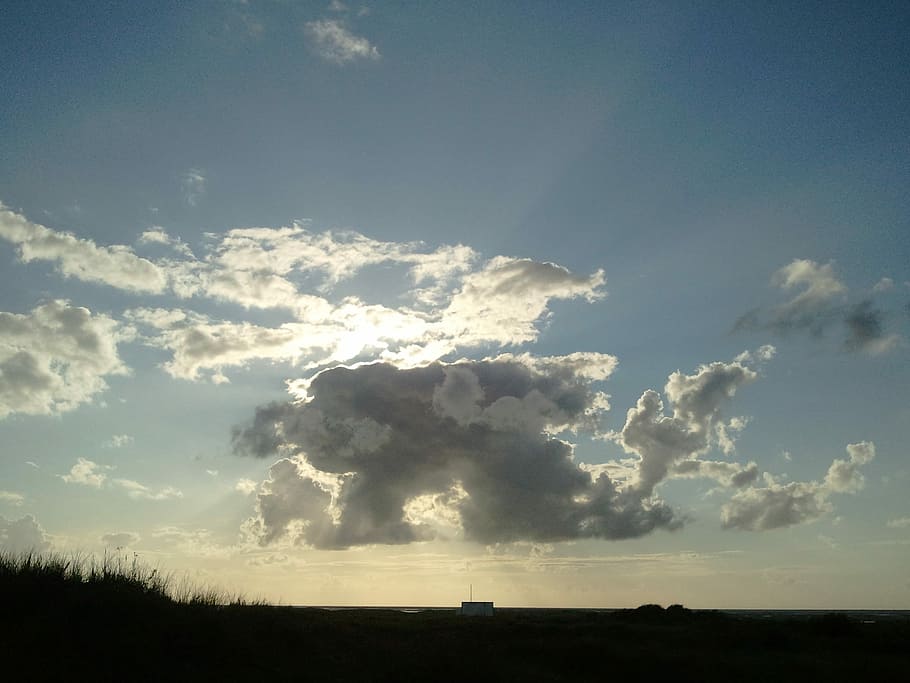 Cloud, Sunset, Evening, Sky, evening sky, cloud - sky, nature HD wallpaper