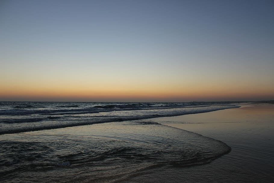 sunset, ocean, sky, holiday, water, sea, scenics - nature, beauty in nature HD wallpaper