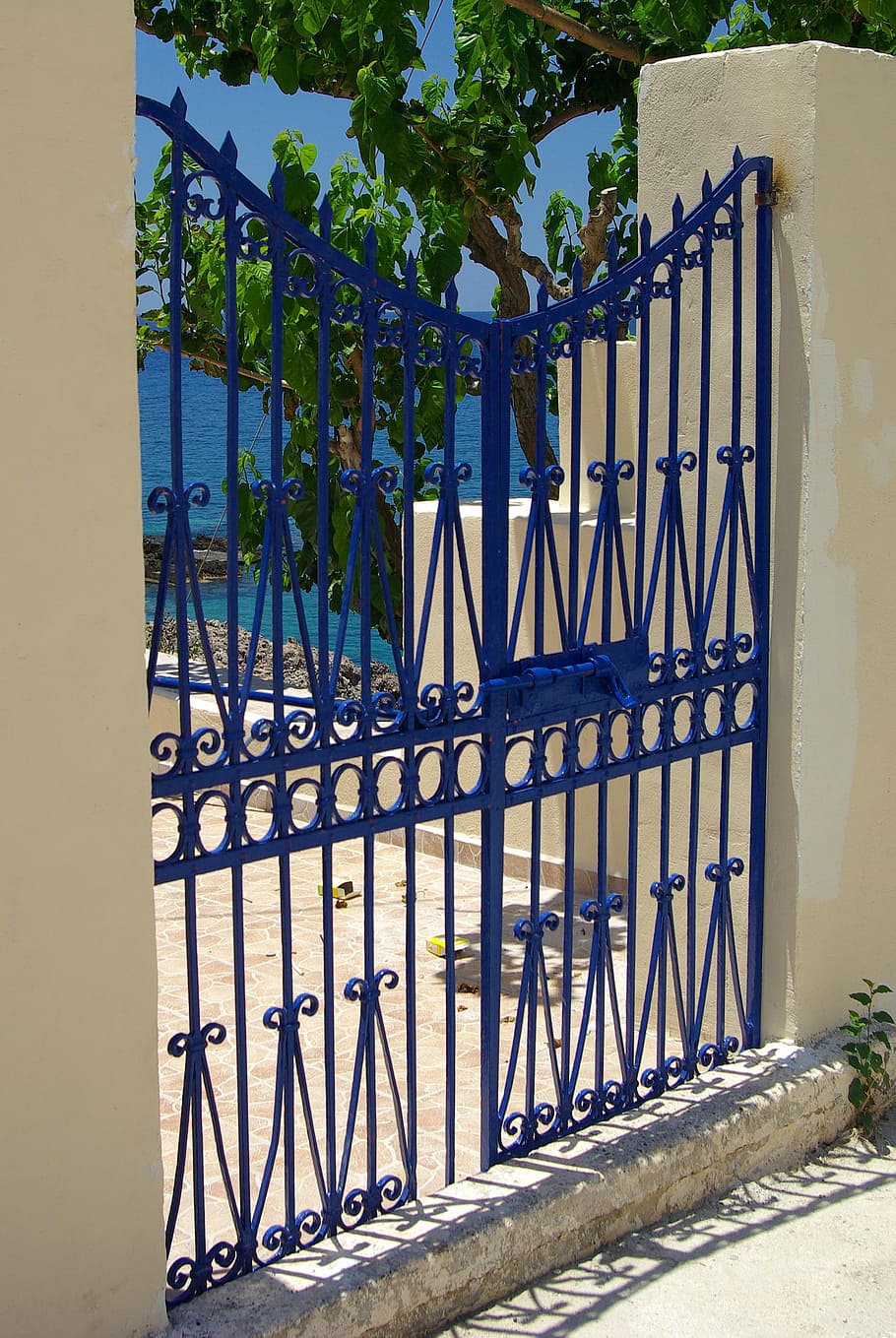 Door, Goal, Input, Iron Gate, fence, architecture, outdoors HD wallpaper