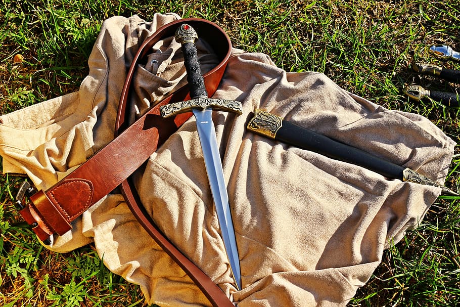 fair, blade, weapon, middle ages, historically, arrangement HD wallpaper