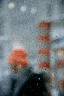 untitled, window, water, drop, rain, looking out, glass, blur HD wallpaper