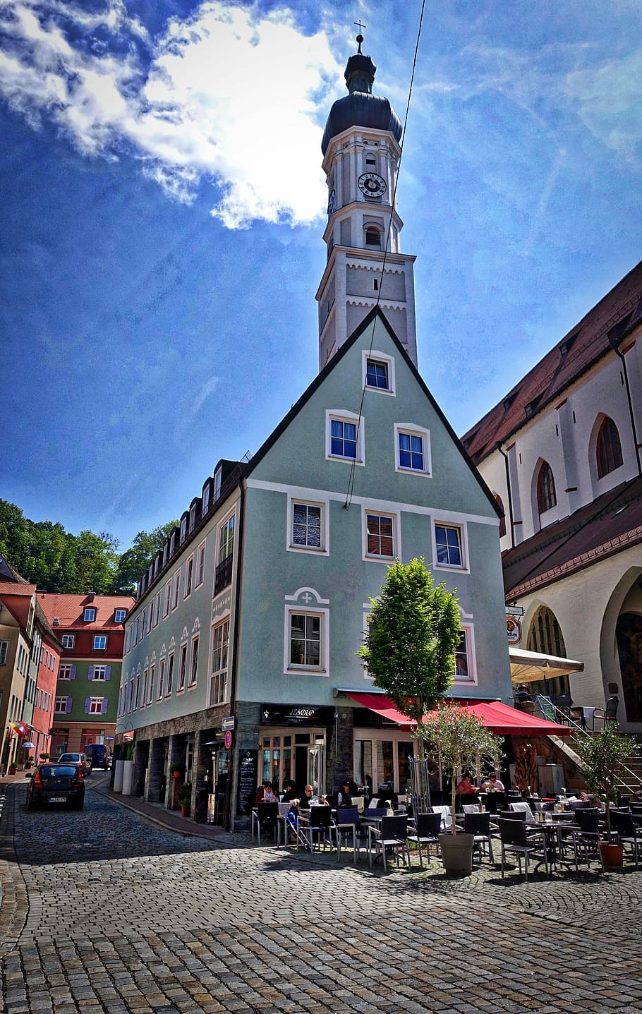 Building, Architecture, Tower, Historic, perspective, exterior HD wallpaper