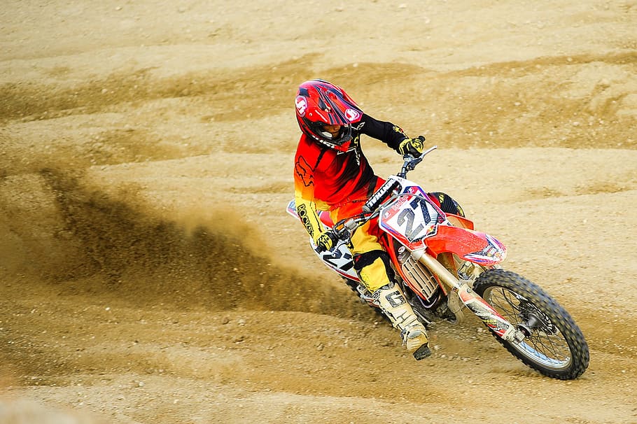 road, man, person, sand, action, adventure, biker, competition HD wallpaper