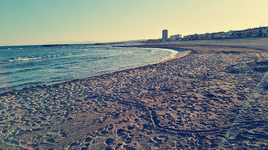 france, beach, cloud, sky, water, summer, sea, travel, nature HD wallpaper