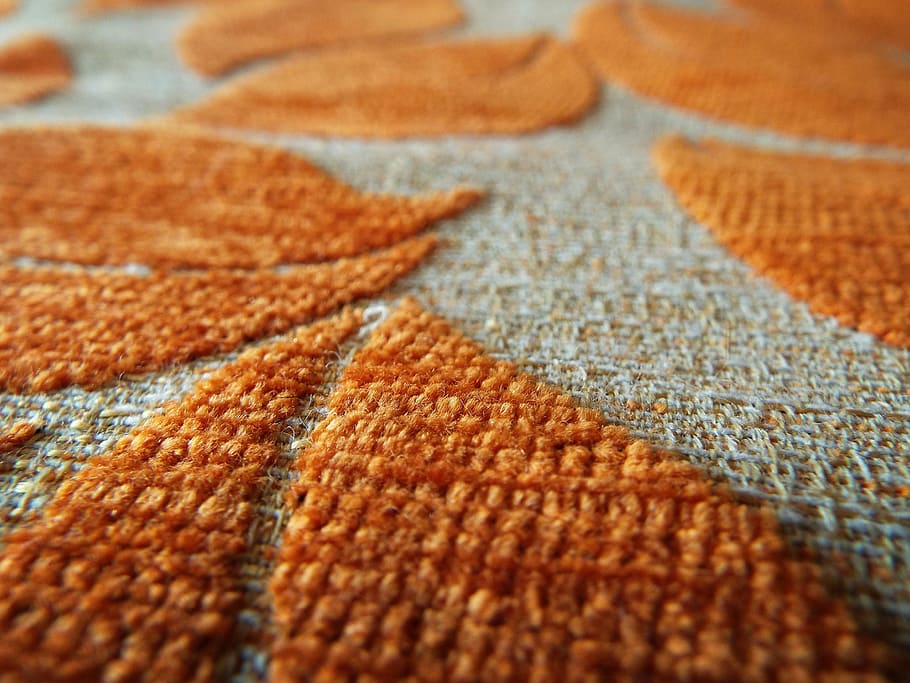 closeup photo gray and brown textikle, macro, carpet, textiles HD wallpaper