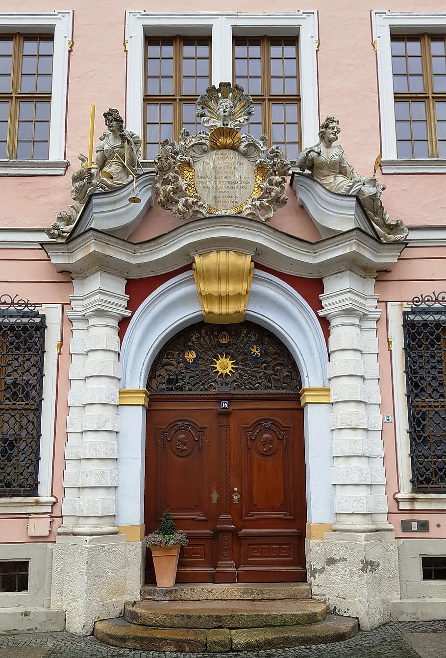 door, historically, görlitz, architecture, building exterior HD wallpaper