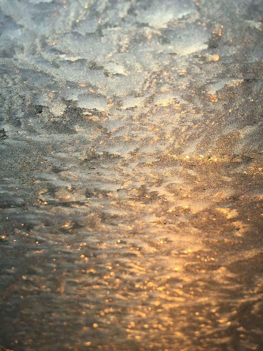 Glass, Ice, Wallpaper, Light, Winter, surface, abstract, backgrounds HD wallpaper
