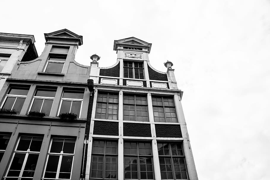 home, homes, sky, skyscraper, perspective, house facade, architecture HD wallpaper