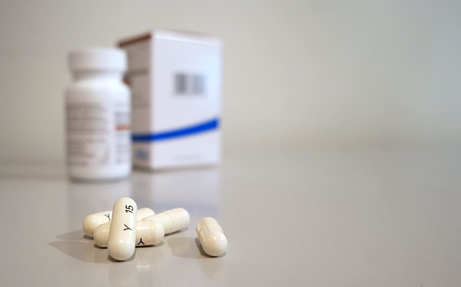blur, numbers, medicine, science, box, capsules, close -up, container HD wallpaper